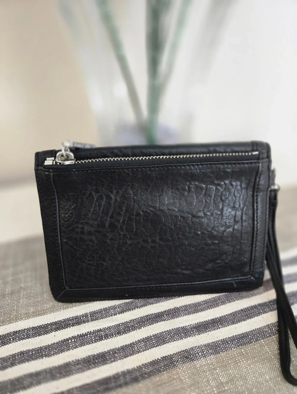 Tory Burch Amanda Flat Foldover Wristlet